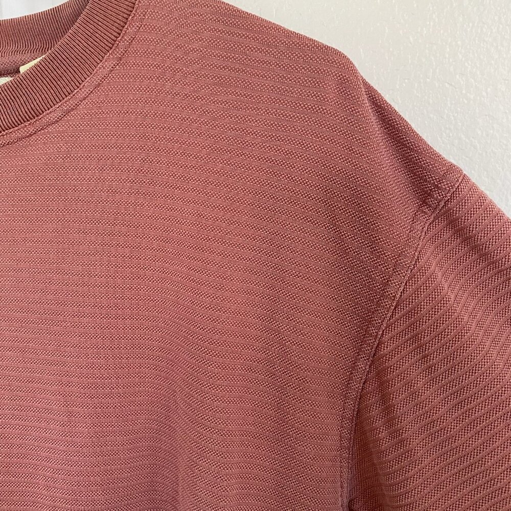 Vintage Men's Ribbed Loose T-Shirt - Picture 4 of 5